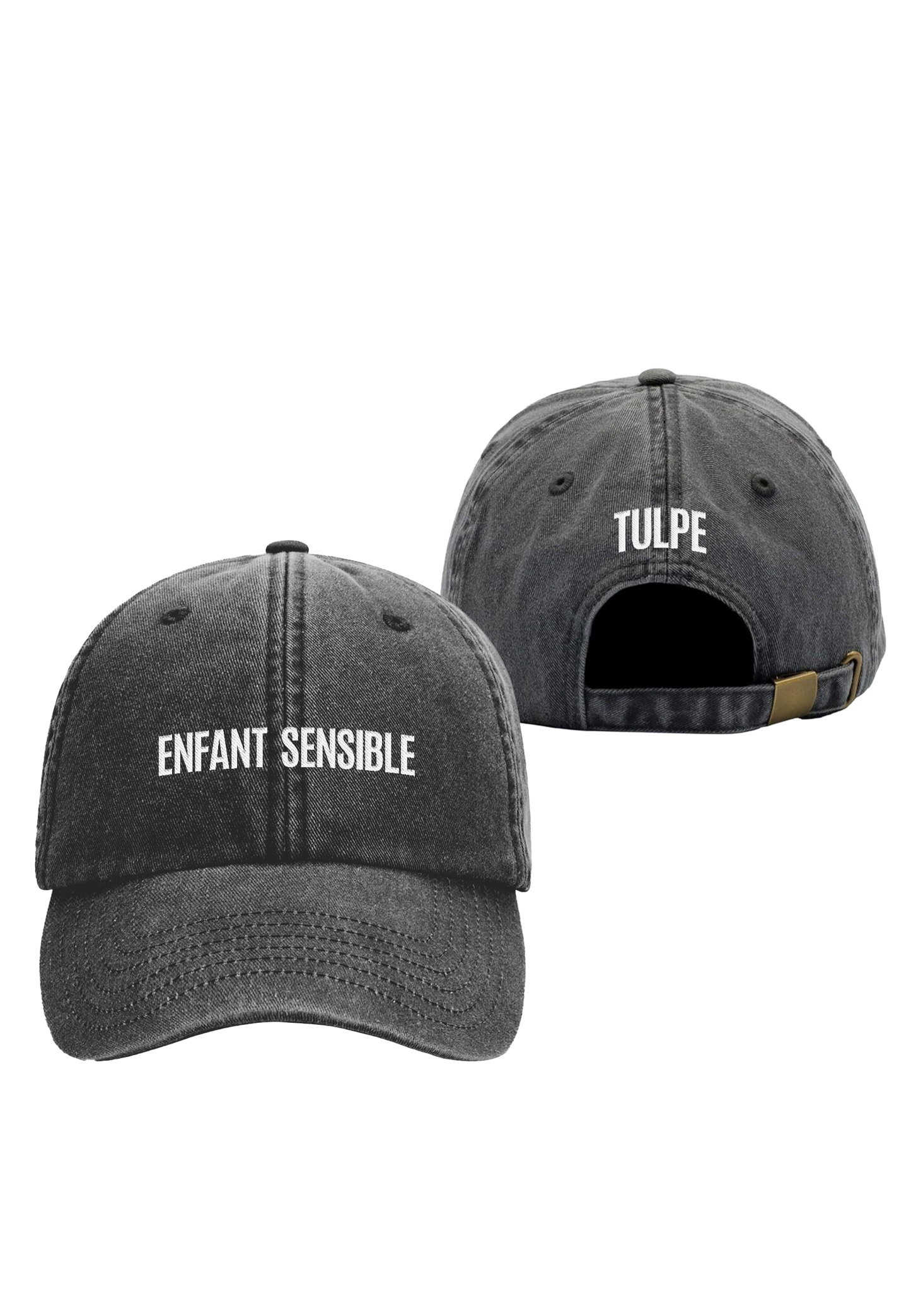 Tulpe - Enfant Sensible vintage black - Cap