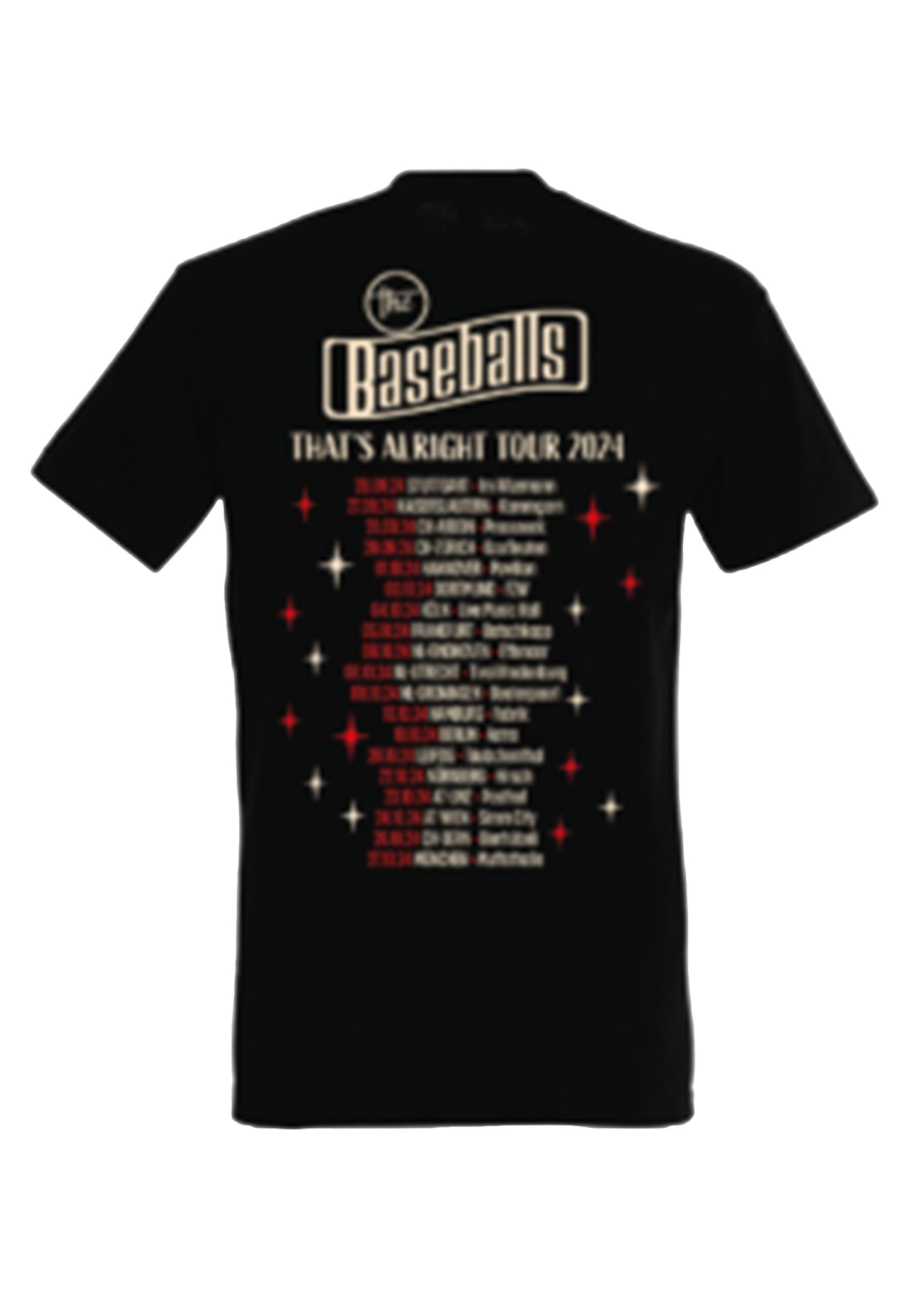 The Baseballs - That´s Alright Tour 2024 - T-Shirt | Men-Image