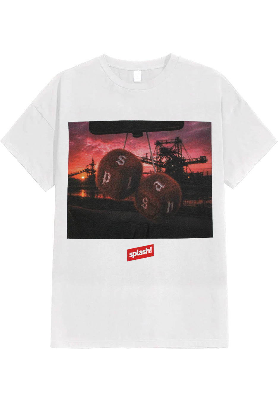 Splash! Festival - Dice White - T-Shirt | Neutral-Image