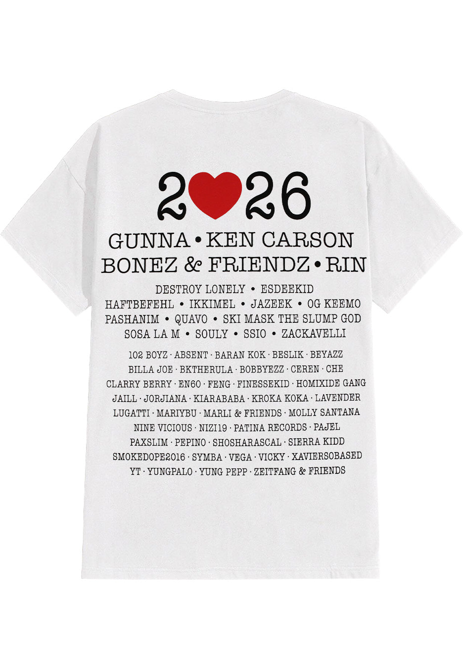Splash! Festival - Love White - T-Shirt | Neutral-Image