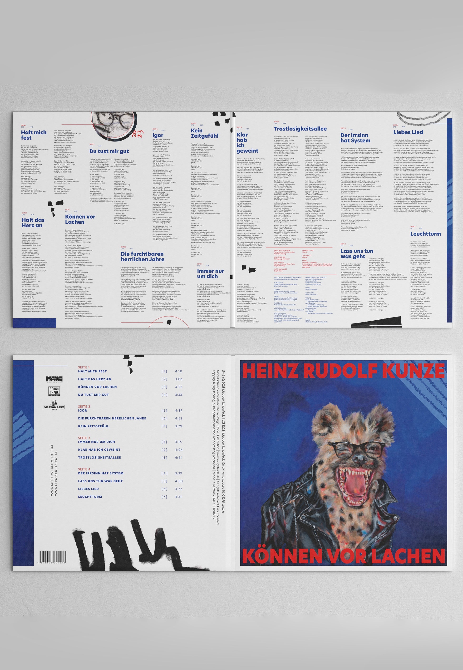 Heinz Rudolf Kunze - Können vor Lachen - 2 Vinyl | Neutral-Image
